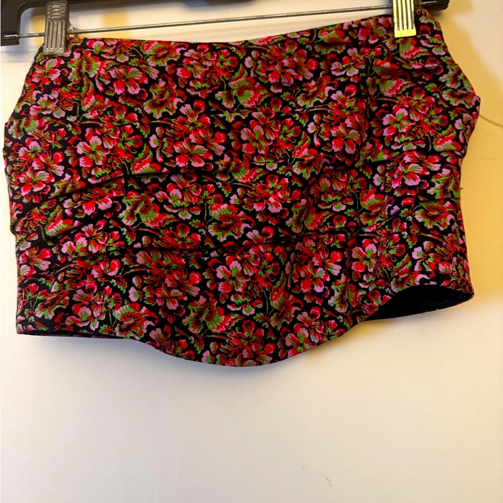 Zara Floral Patterned corset top